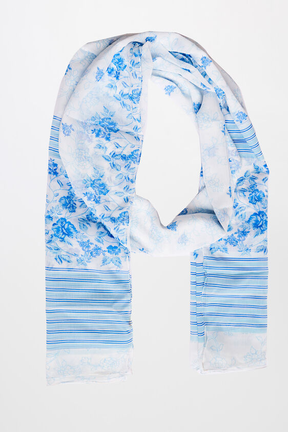Blue Scarf, , image 1